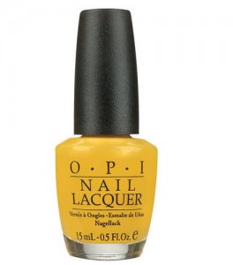 vernis jaune 264x300 - Une couleur : le jaune moutarde