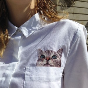 chemise chat3 300x300 - La touche d'humour