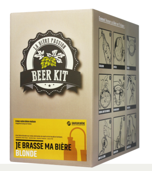 Kit pour faire de la bière à la maison