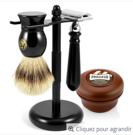 Un kit de rasage (modèle à 141,95€ sur Trend Him)