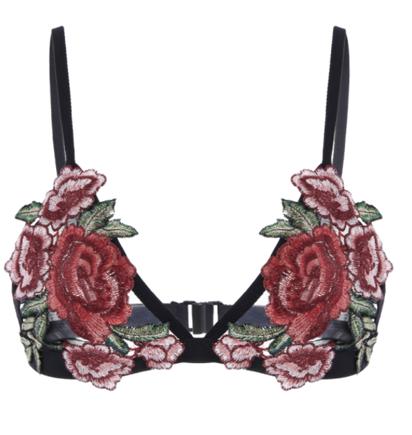 soutien gorge fleurs - La lingerie en dentelle